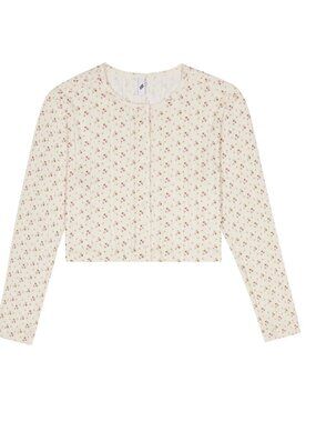 Cou Cou Intimates - English Rose - Cropped Cardi - Medium - Like New!